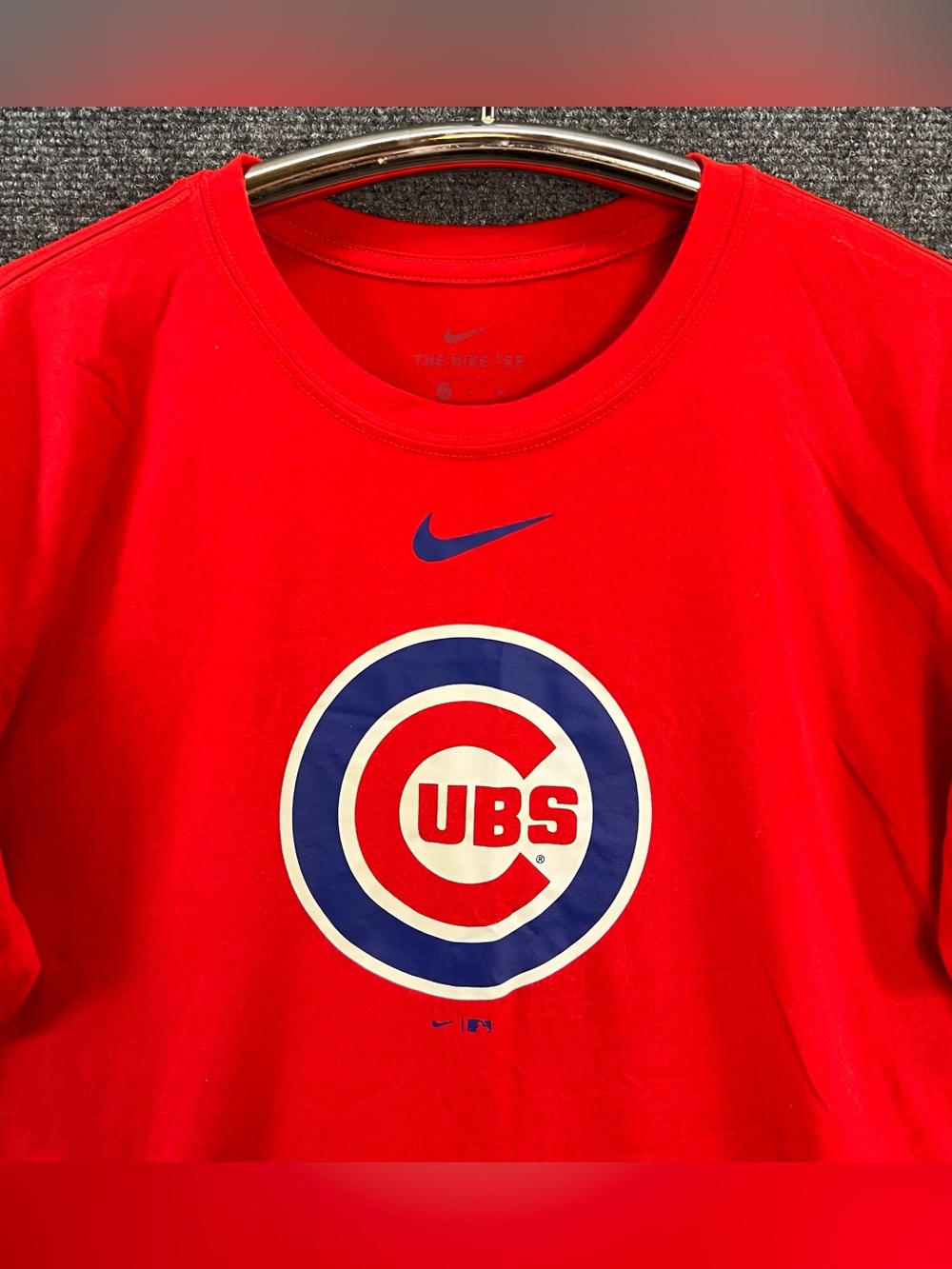 Nike Chicago Cubs Authentic Collection Performance Dri-FIT T-Shirt Mens XL Red